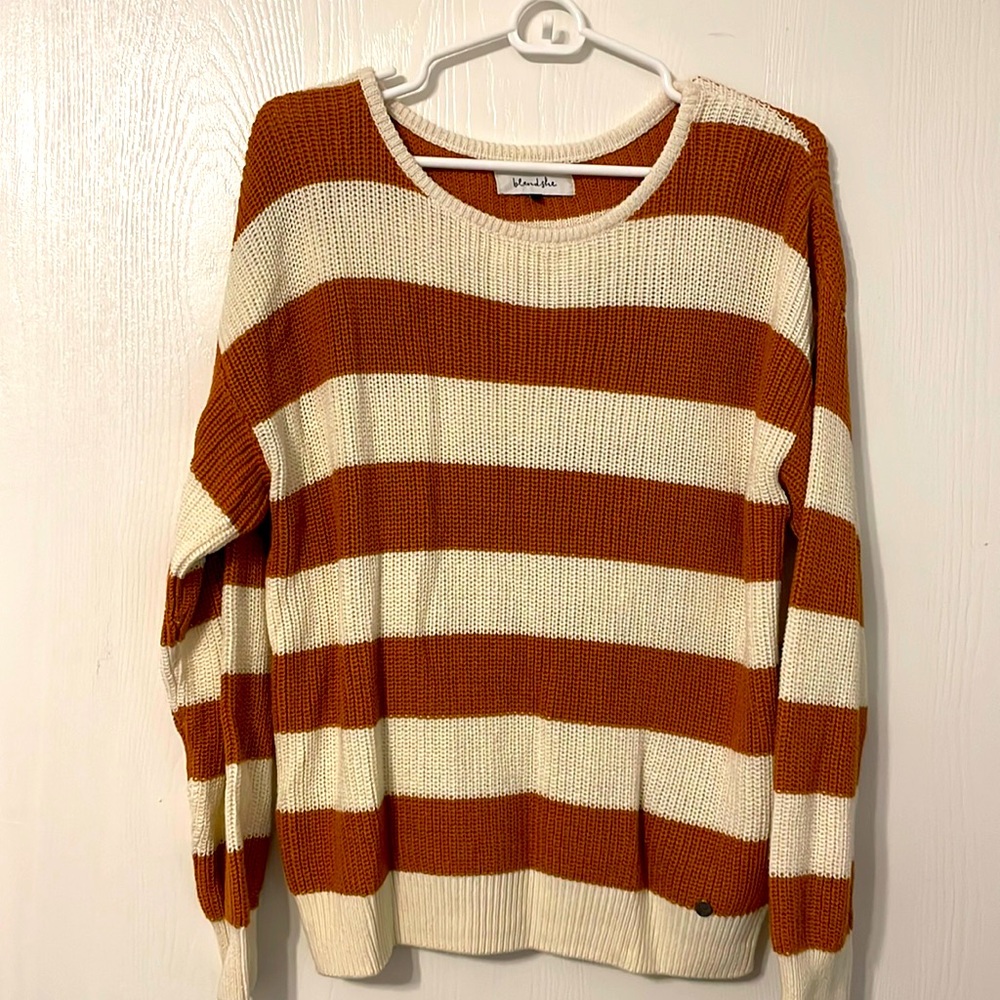 Striped sweater, size medium